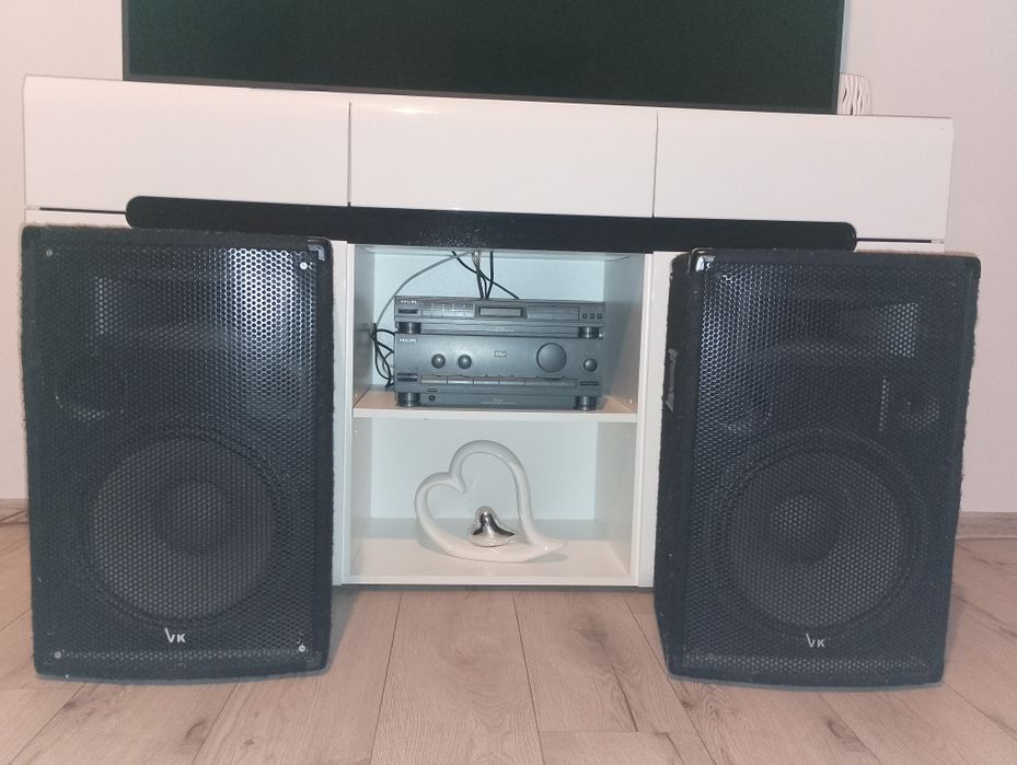 Zestaw audio Philips FA260 + FT260 + kolumny Voice Kraft DISCO-12B