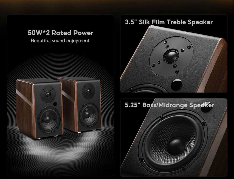 Динаміки для дому з Bluetooth AIYIMA S700 (100 Вт)