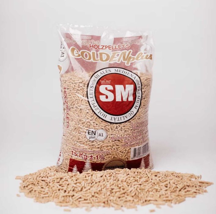 PELLET DRZEWNY 6 mm - wysoka kaloryczność - czyste drewno iglaste