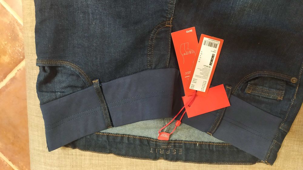 Джинси для вагітних Esprit  розмір 38/Short нові