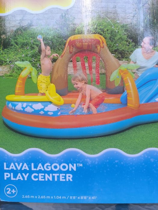 Bestway lava lagoon  wodny plac zabaw