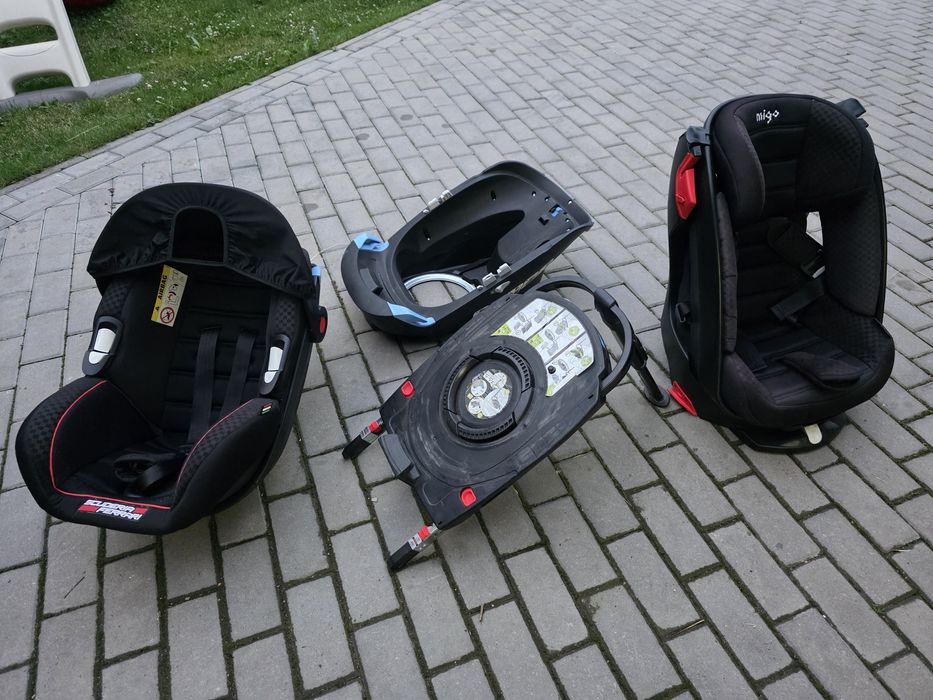 Migo satellite, Saturn  baza isofix solar zestaw fotelik samochodowy