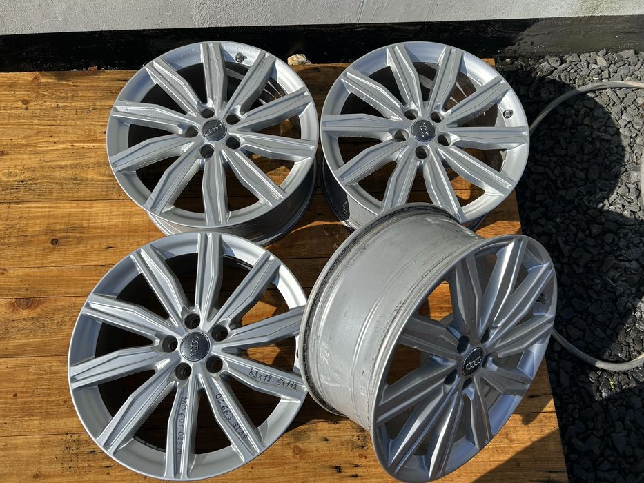 (F8) ALUFELGI 19” 5x112 AUDI 8J ET39 (A6 C6 C7 C8 A4 B8 B9 Q5) oryginał