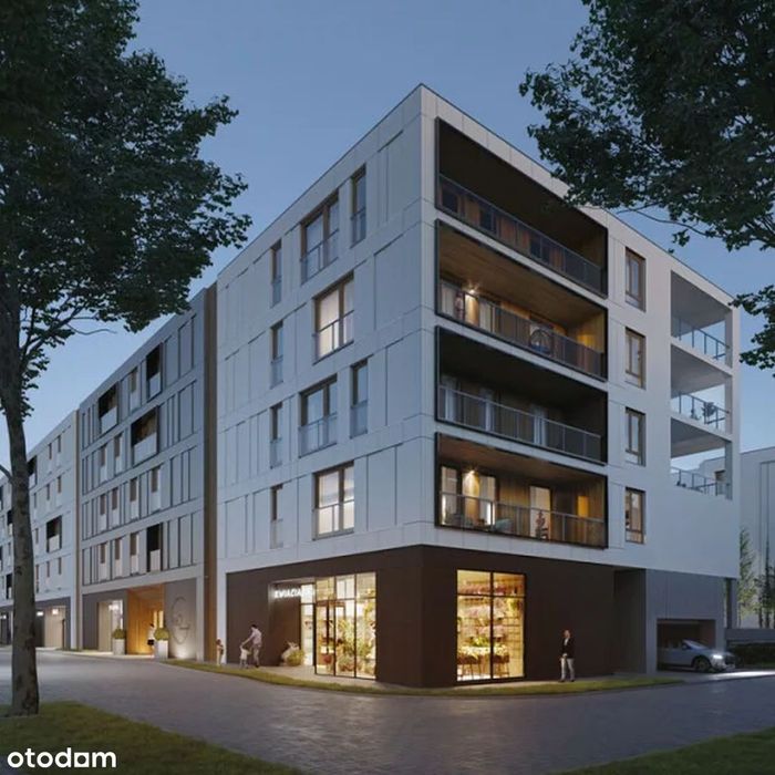 2-pokojowe mieszkanie 45m2 + balkon Bez Prowizji