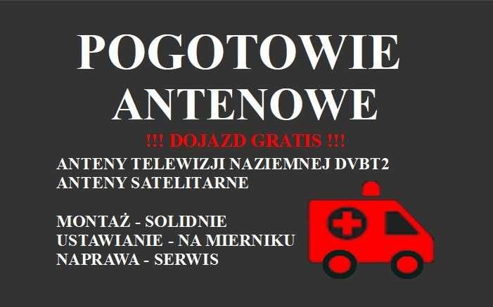 TANIO! Ustawienie ANTENY Montaż Naprawa anten Serwis Ustawianie anten