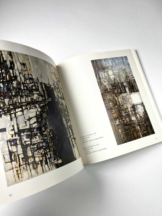 Livro / Catálogo Vieira da Silva 1988 Editions d’Art Albert SKIRA S.A