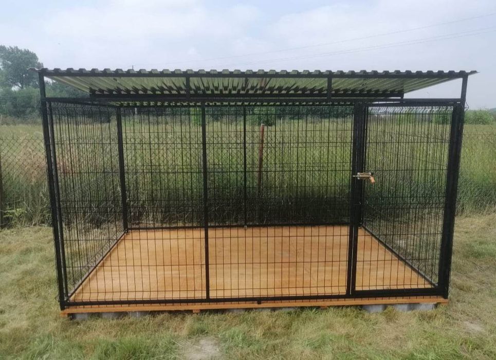 Kojec dla psa 3x2m, panel3D