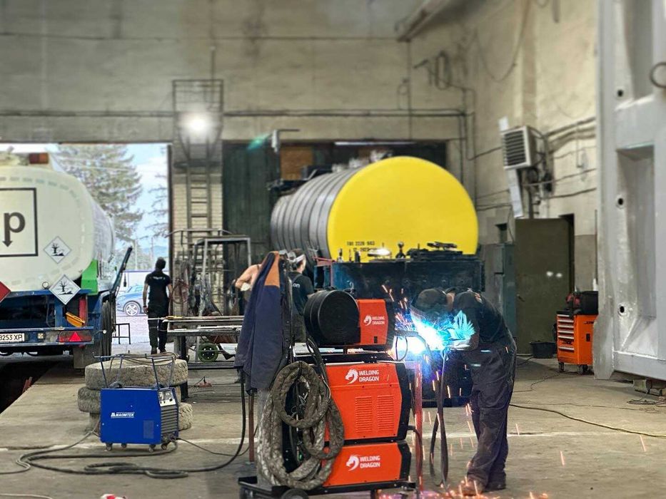 Ремонт рам напівпричепів, ремонт самоскидів, ремонт автоцистерн