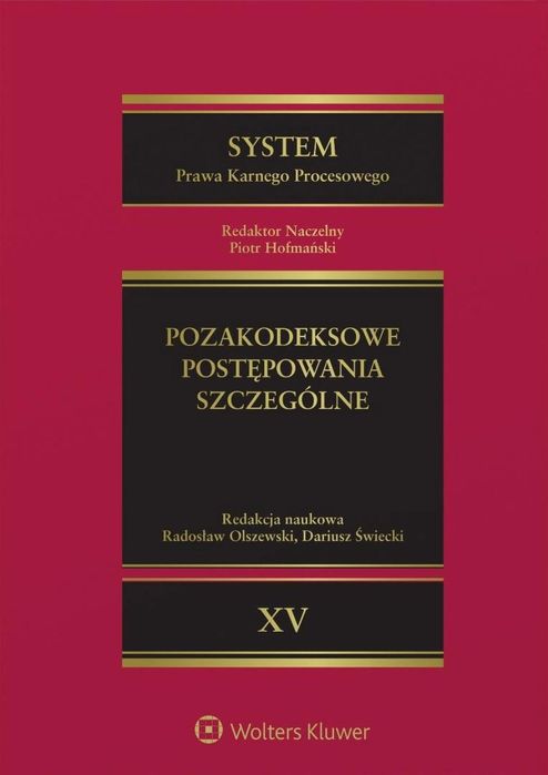 System Prawa Karnego Procesowego T.15