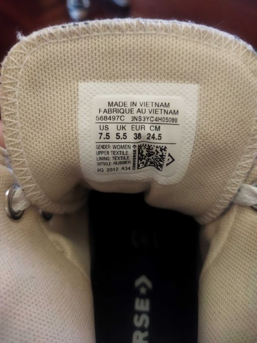 Ténis Converse All Star CTAS Move Hi - Tamanho 38