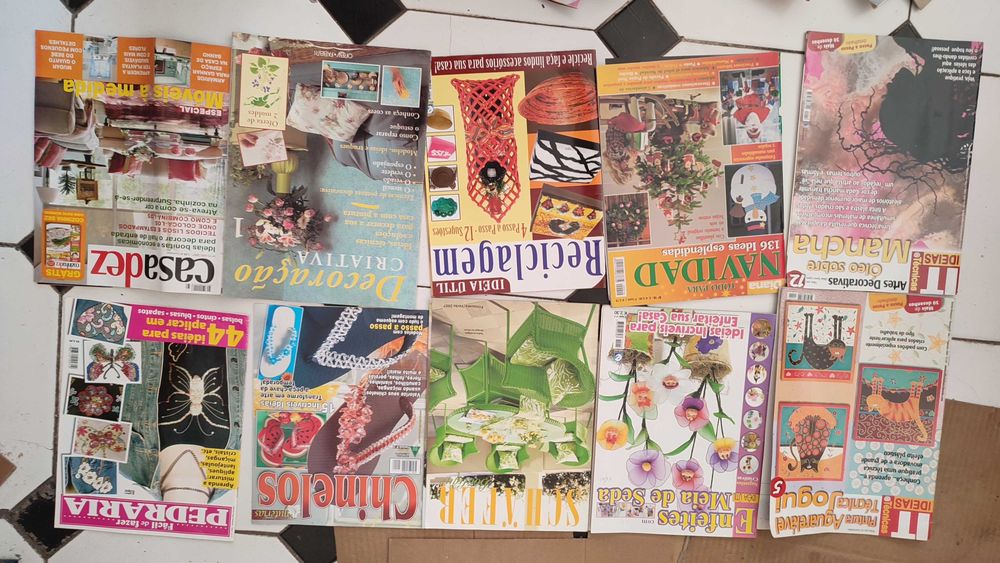 Lote 80 Revistas de Artes Decorativas