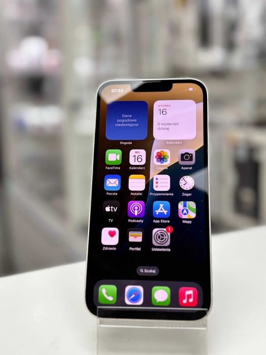 SKLEP ŚWIDNICKA •iPhone 13 128GB •  Kolory•  Bateria 100%• Gw. 1 rok •