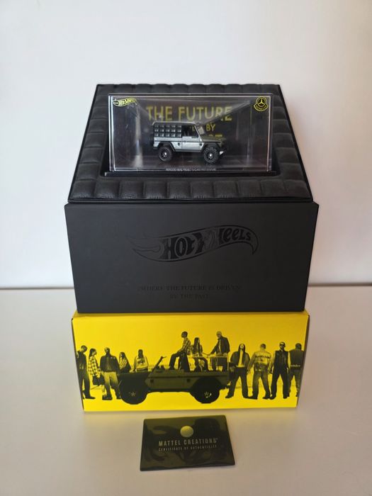 Hot Wheels x Mercedes-Benz Project G-class Past II Future designed by