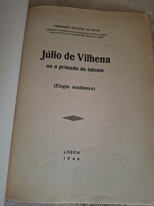 Homenagem a Júlio de Vilhena
