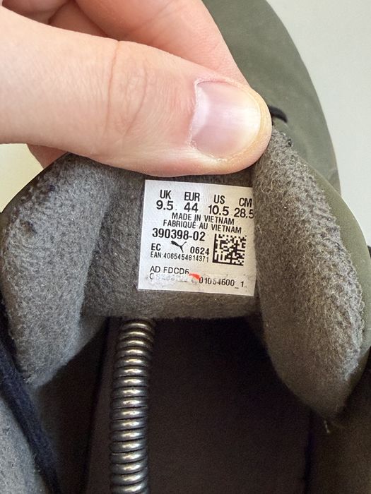 Ботинки Puma Desierto v2 Green 44.5(28.5см) Tarrenz Rs-X Rebound