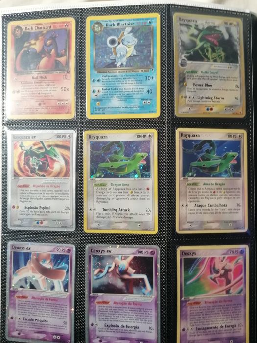 Cartas de Pokémon para troca