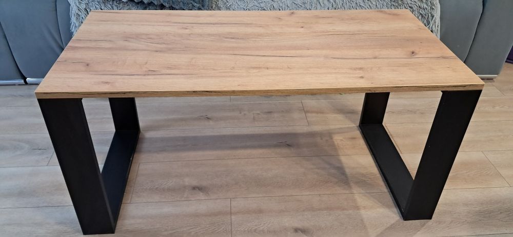 Używana ława dąb kraft