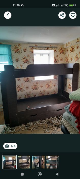 Кровать двухъярусная