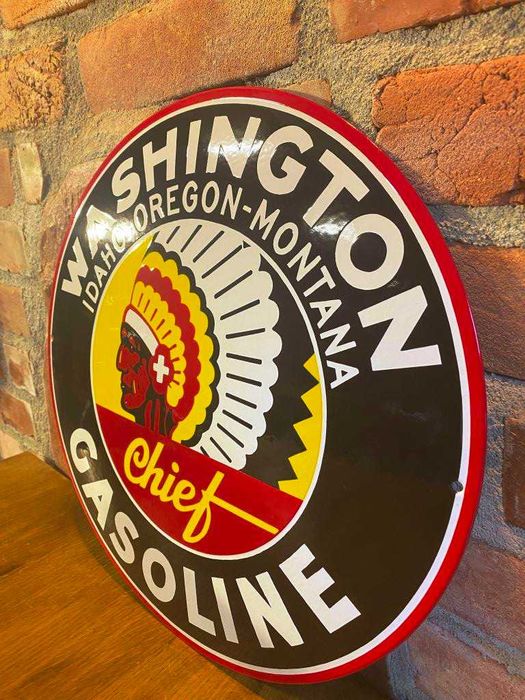 Szyld emaliowany, reklama blacha