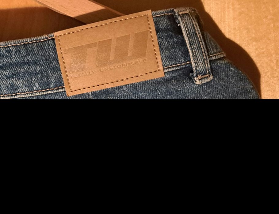 Spodnie Jeansowe damskie szerokie Tally Weijl Wysoki Stan Szerokie Nog