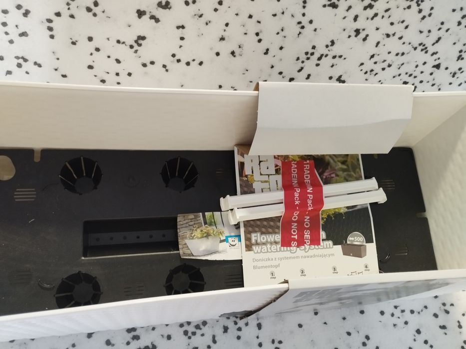 Pack 3 Floreiras com sistema de rega