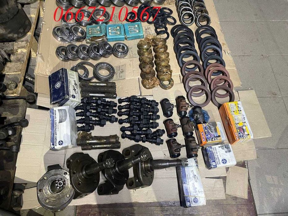 Ступеці, підшипники, сальніки Уаз, Газ 21 Газ 24, Газ 52 Газ 53, Зіл