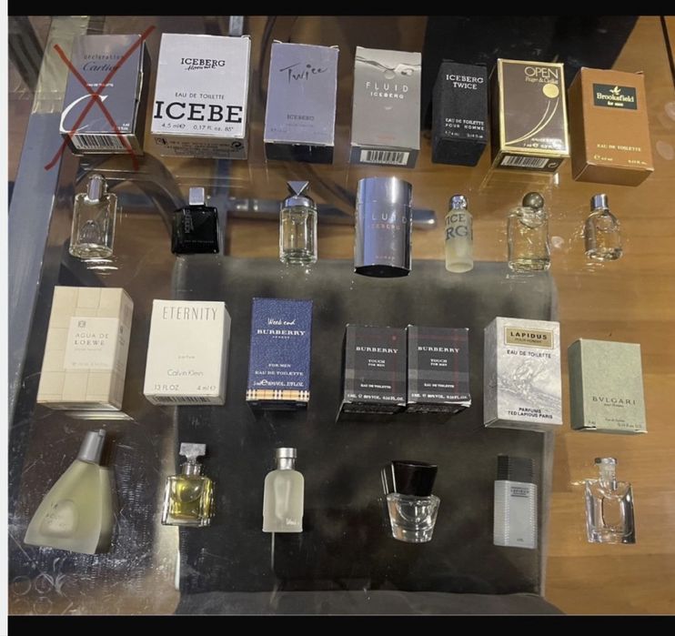 Miniaturas de perfumes ( homem )