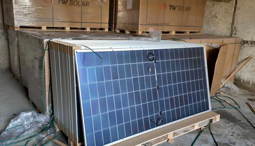 Сонячні панелі 450, 625, 640, 650Вт, Tier 1, монтаж.