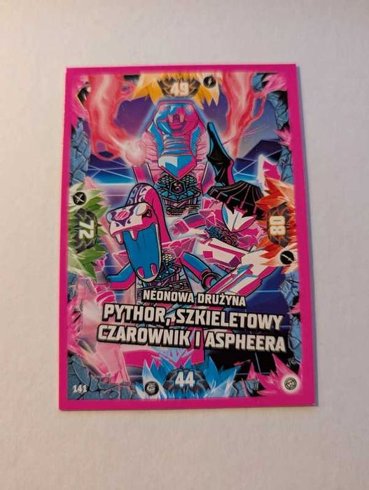 Lego Ninjago - Python, Szkieletowy Czarownik i Aspheera