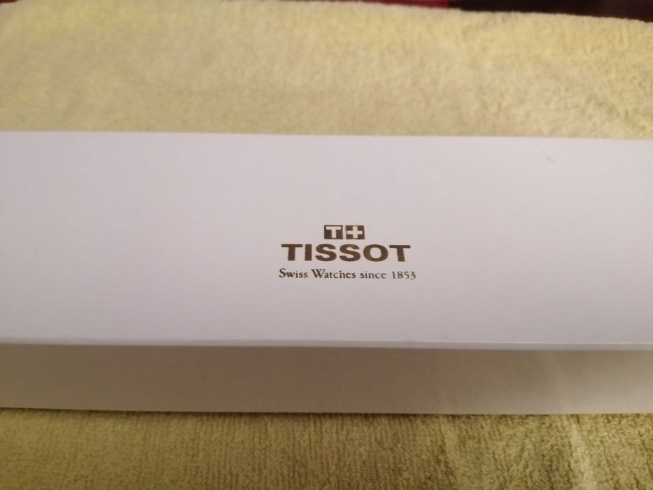 Relógio Tissot, caixa em ouro, novo,