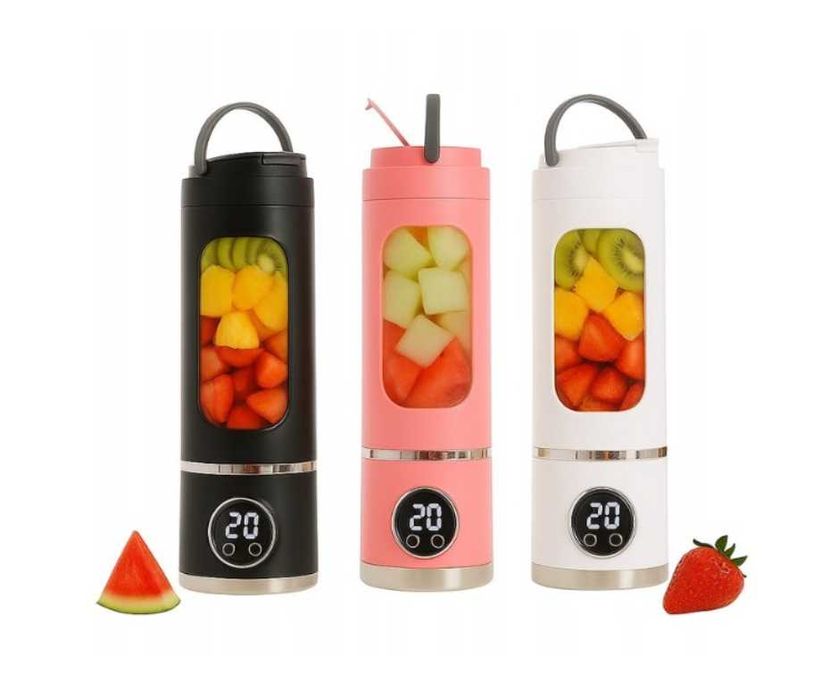 Blender przenośny shaker bezprzewodowy smoothie usb 0,45 personalny szejker