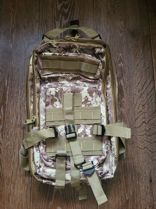 Туристичний військовий рюкзак тактичний піксель новий