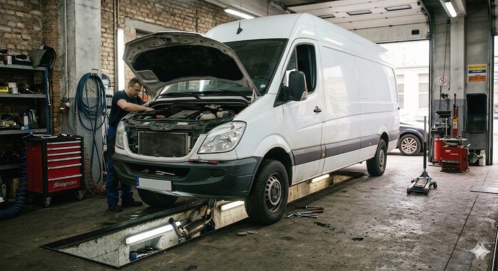 Автосервіс Варшава Беляни: Ремонт Бусів, Кемперів та Легкових авто | СТО Варшава | Шиномонтаж, Клімат, Гальма | вул. Фариса 70 | Швидкі терміни