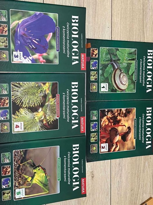 Biologia – ćwiczenia maturalne z komentarzami – Łukasz Czarnocki 1–5