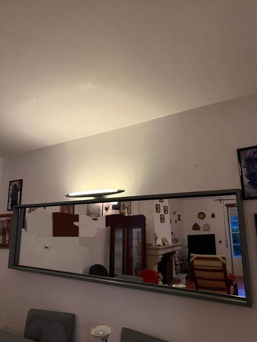 Espelho grande de parede moderno – excelente estado