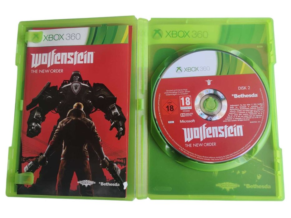 Gra Wolfenstein The new order Xbox 360