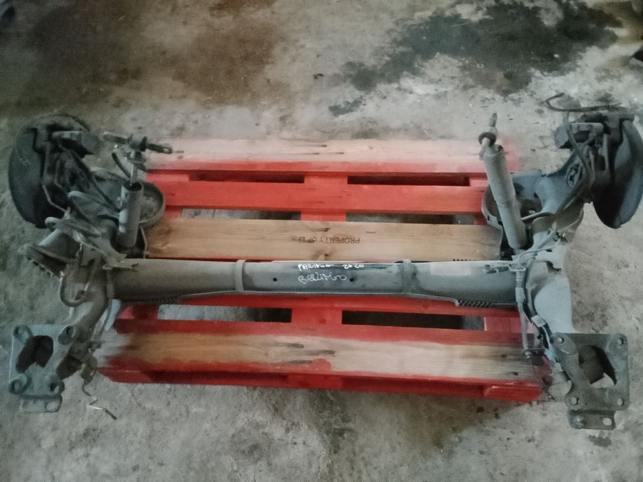 Eixo traseiro Berlingo/ Partner de 2020