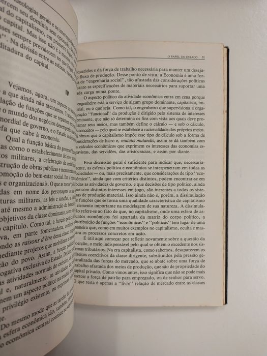 A natureza e a lógica do capitalismo, de Robert Heilbroner