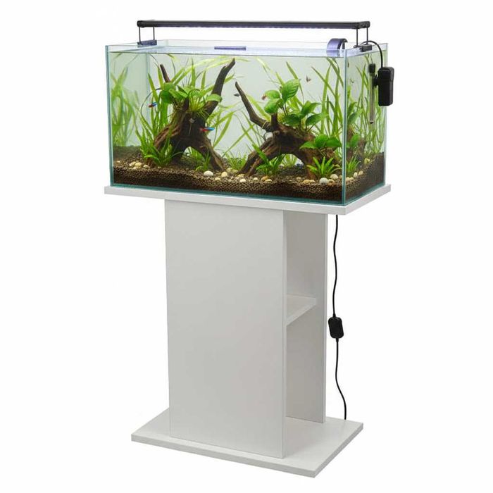 Aquael Szafka Stolik Pod Akwarium 75 cm SIMPLE 75x35x72 cm Biała