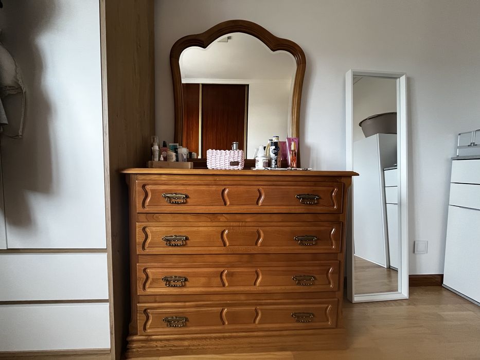 Cama de casal 140x200 + Colchao EMMA