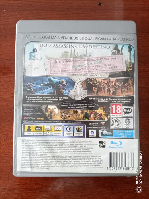 Assassin's Creed Ps3