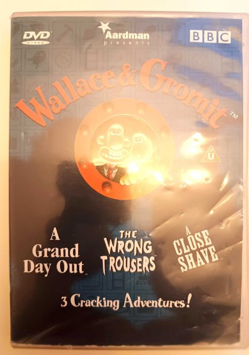 DVD Wallace and Gromit, 3 pack, English