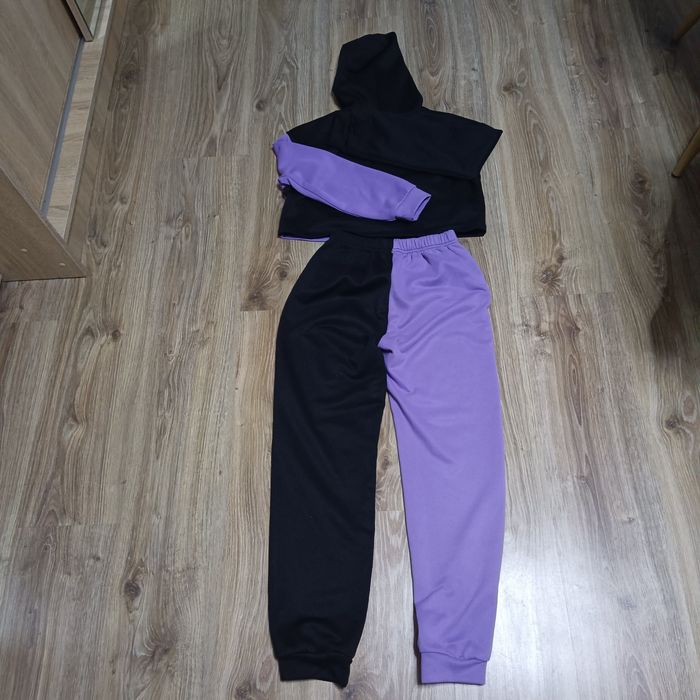 Dres fioletowo-czarny 11/12 lat