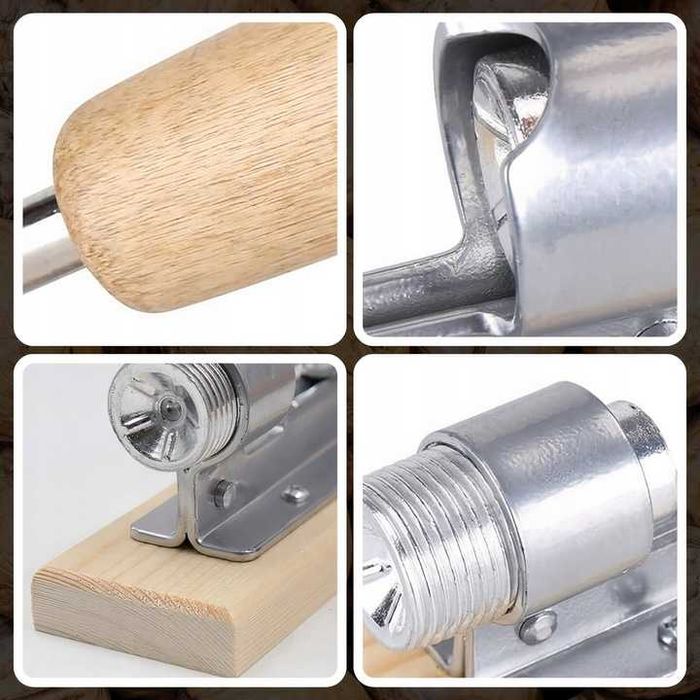 Dziadek Do Orzechów Na Podstawce Antypoślizgowej Stalowy Regulowany