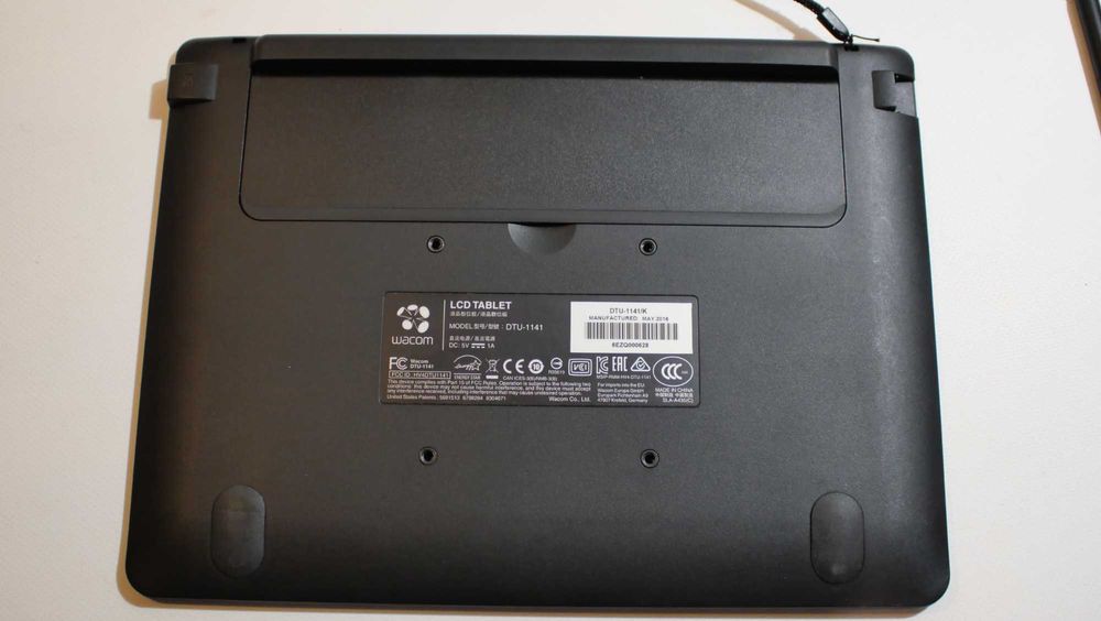 Графічний планшет для малювання Wacom DTU-1141K 10.1" Full HD IPS 1024