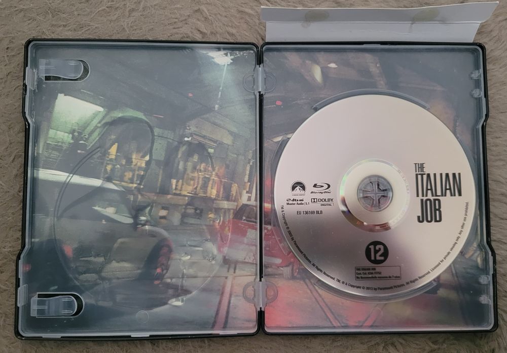Bluray Um Golpe em Itália Steelbook