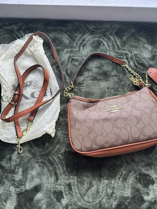 Nowa torebka Coach Nolita – Signature Canvas – Komplet
