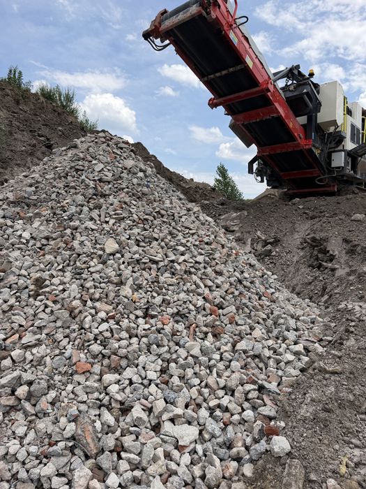Przekrusz/kruszywo betonowe