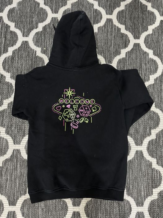 Bluza hoodie little mooonster tour lm96 S Welcome 7 świecąca w ciemn