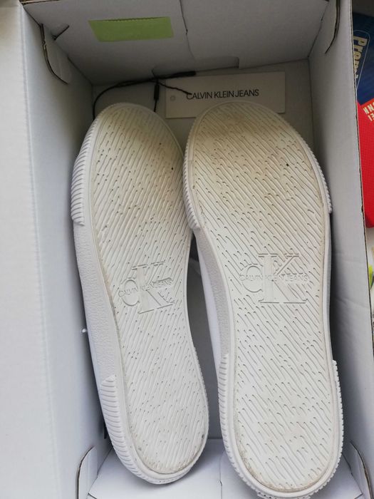 Tenisówki calvin klein białe 40